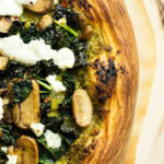 Mushroom & Basil Pesto Pizza